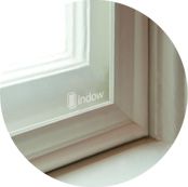 Energy efficient interior storm windows.